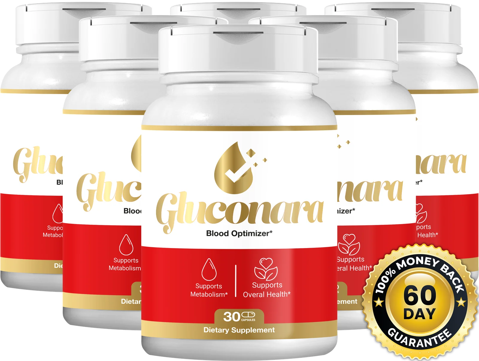 Gluconara 6-Bottle Package